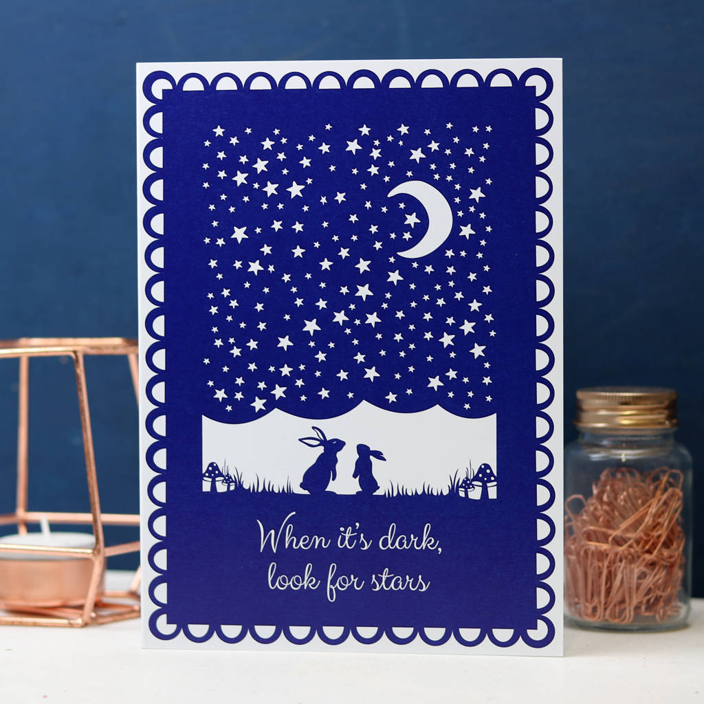 Look For Stars Sympathy Card, 1 of 2