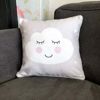 Personalised Sleepy Cloud Cushion, 2 of 5