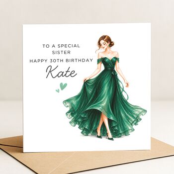 30th Birthday Card For Daughter Emerald, 2 of 3