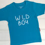Personalised Wild Child T Shirt, thumbnail 2 of 8
