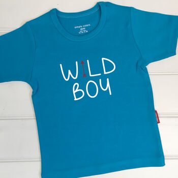 Personalised Wild Child T Shirt, 2 of 8