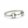 Personalised Sterling Silver Snaffle Bangle, thumbnail 11 of 12