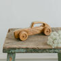 Wooden Retro Racing Car Toy Duck Egg, thumbnail 1 of 12