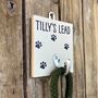 Chunky Personalised Dogs Lead Hook, thumbnail 3 of 3