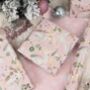 Double Sided Pink And Foil Christmas Wrapping Paper, thumbnail 2 of 7