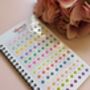 Plain Round Pastel 960 Bindis Booklet, thumbnail 2 of 12