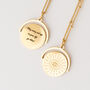Evil Eye Spinner Necklace, thumbnail 1 of 7