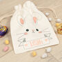Personalised Bunny Face Easter Bag, thumbnail 1 of 2