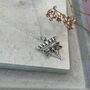 925 Sterling Silver Dragonfly Moon Phases Necklace, thumbnail 5 of 12