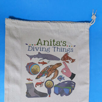 Personalised Diving Sack, 9 of 10