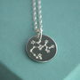 Sterling Silver Personalised Constellation Necklace, thumbnail 6 of 8