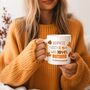 Pumpkin Autumn Mug Personalised Gift, thumbnail 4 of 5