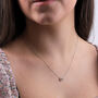 16th Birthday Crystal Heart Necklace, thumbnail 3 of 7