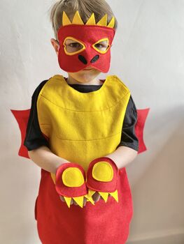 Felt Dragon Costume For Children And Adults, 5 of 11