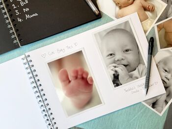 Personalised New Baby Book, 7 of 12