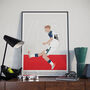Tom Watson Commentary Sunderland Play Off Final Wembley Print, thumbnail 1 of 4