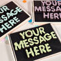 Personalised Brownie Message Box, thumbnail 1 of 5