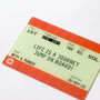Personalised Train Ticket Chopping Board, thumbnail 4 of 4