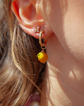Lemon Earrings, 2 of 3