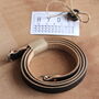 Personalised Leather Camera Strap Slim, thumbnail 7 of 10