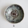 Handmade Mini Blue Brown Pottery Ring/ Jewellery Dish, thumbnail 4 of 8