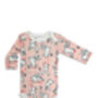 Pink Rabbit Baby Bodysuit |Soft Cotton | 0 24 Months, thumbnail 3 of 6