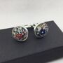 Liberty Cuff Links In Classic Floral Print, thumbnail 7 of 10