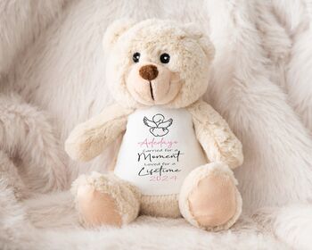 Personalised Blue Memorial Baby Angel Teddy, 5 of 12