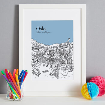 Personalised Oslo Print, 2 of 12