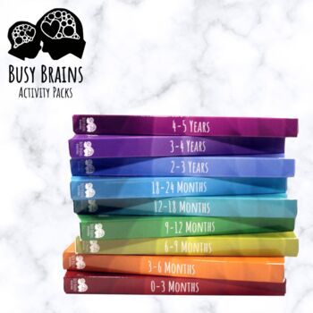New! Three To Six Months Busy Brains Activity Packs, 9 of 11