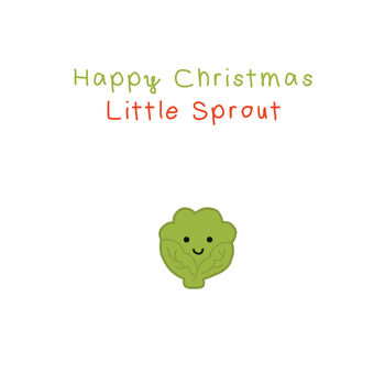 Little Sprout, Babies Christmas Card, 4 of 5