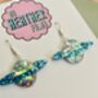 Planet Glitter Resin Earrings, thumbnail 2 of 4