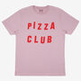 Pizza Club Men’s Slogan T Shirt, thumbnail 3 of 3
