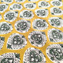 Set Of Two Placemats, Block Print, Handmade In India, thumbnail 5 of 6
