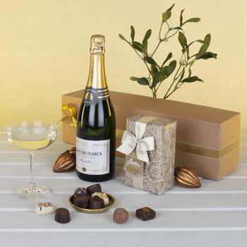 Champagne And Chocolates Gift Box, 3 of 4
