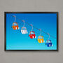 Vintage Oeufs Gondola Poster, thumbnail 1 of 6