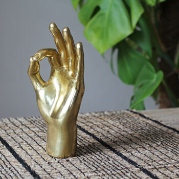 Gold 'Ok' Hand Figure, 2 of 4