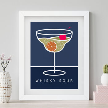 Whisky Sour Cocktail Drink Art, 2 of 4