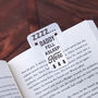 Personalised 'Fell Asleep Here' Mini Metal Bookmark, thumbnail 1 of 5