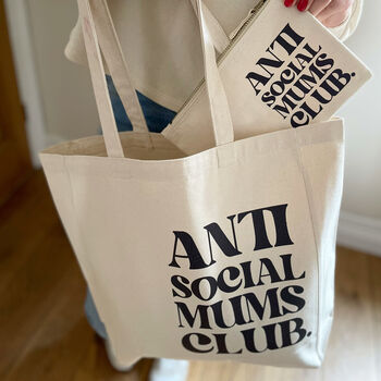 The Anti Social Mums Club Tote Bag, 2 of 8