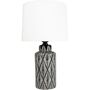 Noir Indochine Pattern Table Lamp, thumbnail 2 of 3