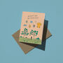 Keep On Running Eco Friendly Greeting Card, thumbnail 3 of 5