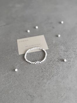 Thank You Mum Gemstone Bracelet, 3 of 12