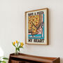 'Have A Pizza My Heart' Maximalist Food Print, thumbnail 3 of 9