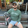 Personalised Dog Dad Sweatshirt, thumbnail 1 of 2