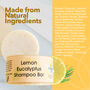 Lemon Eucalyptus Shampoo Bar For All Hair Types, thumbnail 3 of 9
