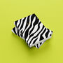 Personalised Custom Name Zebra Print A5 Notebook, thumbnail 1 of 5