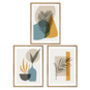 Modern Unframed Art Home Set Of Three Prints, thumbnail 3 of 5