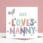 Personalised Mother's Day Nanny Card, thumbnail 3 of 3