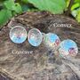 Sterling Silver Ash Leaf Cufflinks, thumbnail 6 of 6